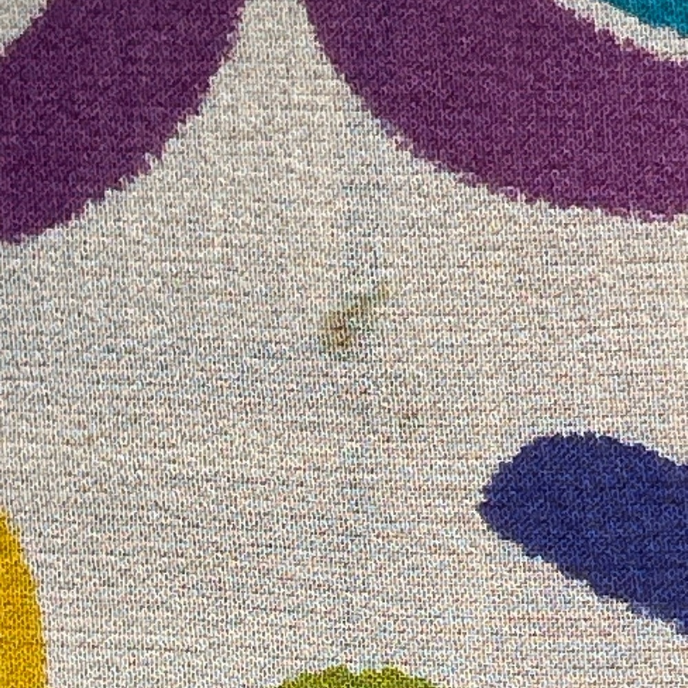 Liz Claiborne silk scarf new old stock 1980s - Picture 5 of 5